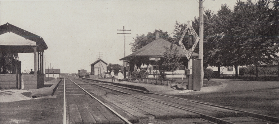 1901 Train Depot With Shelter