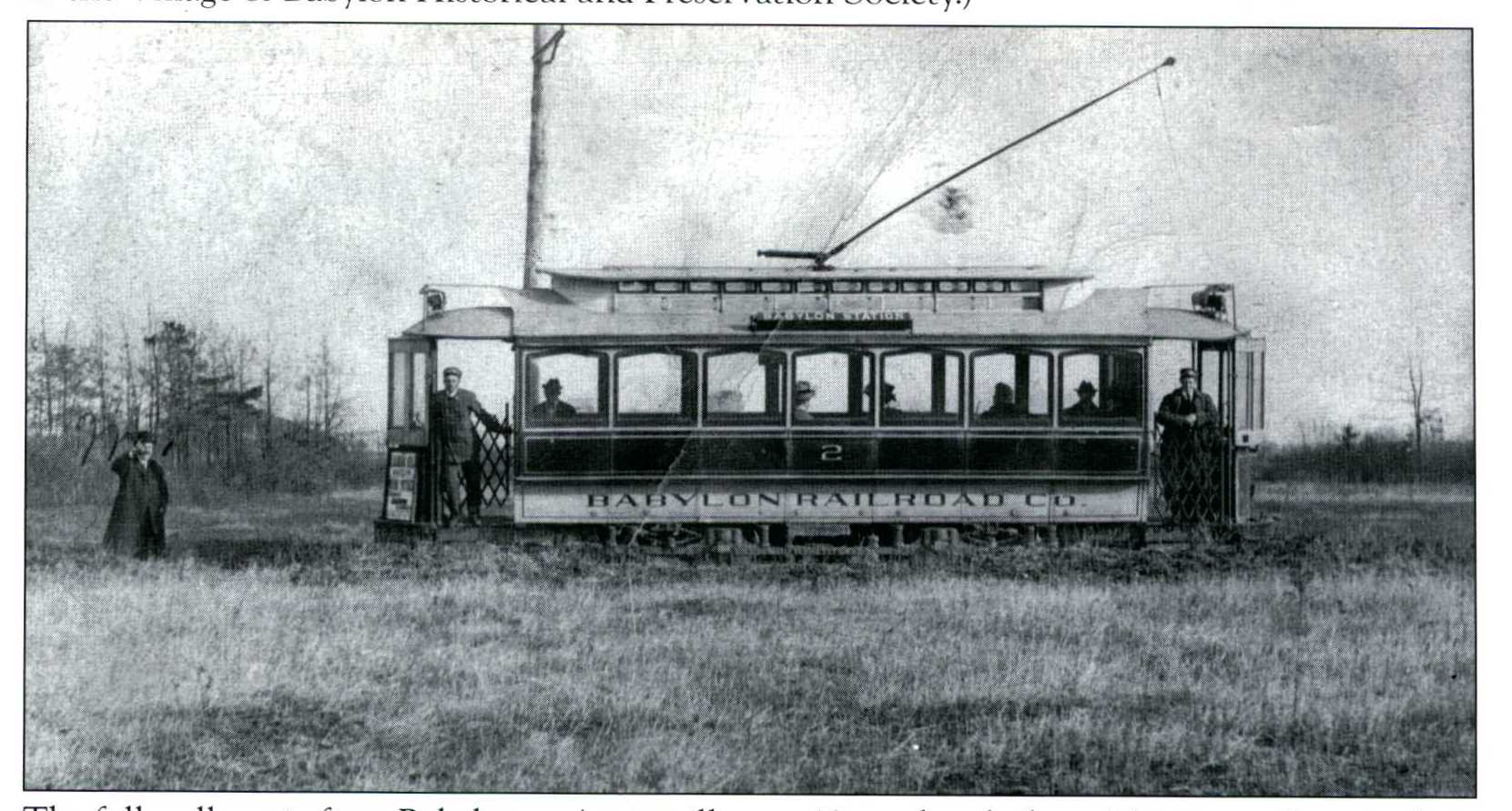 Babylon Railroad (Trolley)