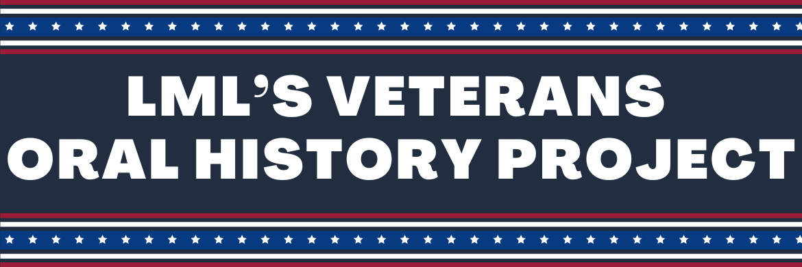 header for veterans oral history project