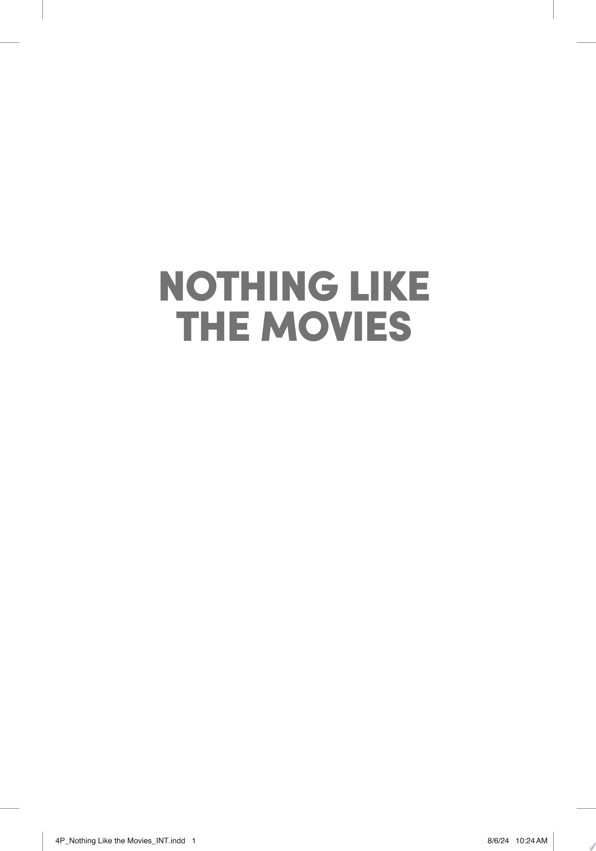 Image for "Nothing Like the Movies"