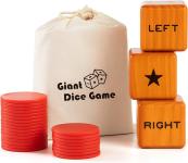image of dice game called left right center