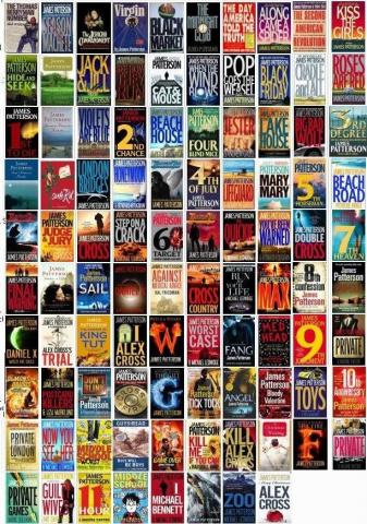 Poster of Patterson books