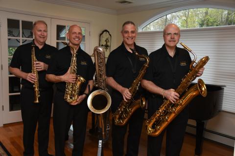 Transitions Saxophone Quartet Group Photo