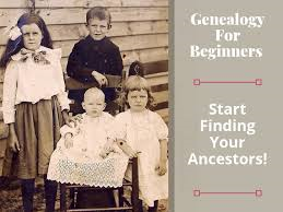 Genealogy for beginners photo